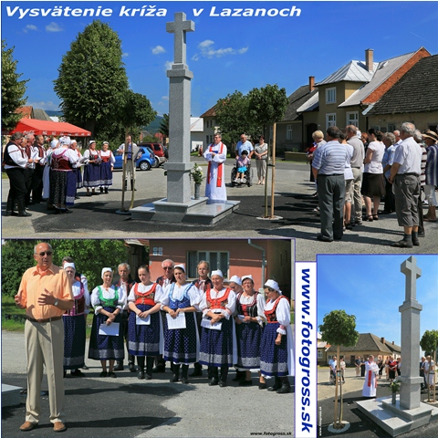 Fotogaléria Vysvätenie kríža v Lazanoch - 8.6.2014 (36) Vysvätenie kríža v Lazanoch - 8.6.2014